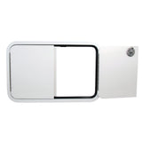 Aluminum Framed Double Open-Out Door – Custom Size – image 2