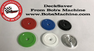 Bob's Machine Shop DeckSaver - Trolling motor kickstand pad - Brushed