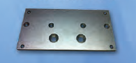 Bob's Machine Shop Aluminum Pump mounting plate