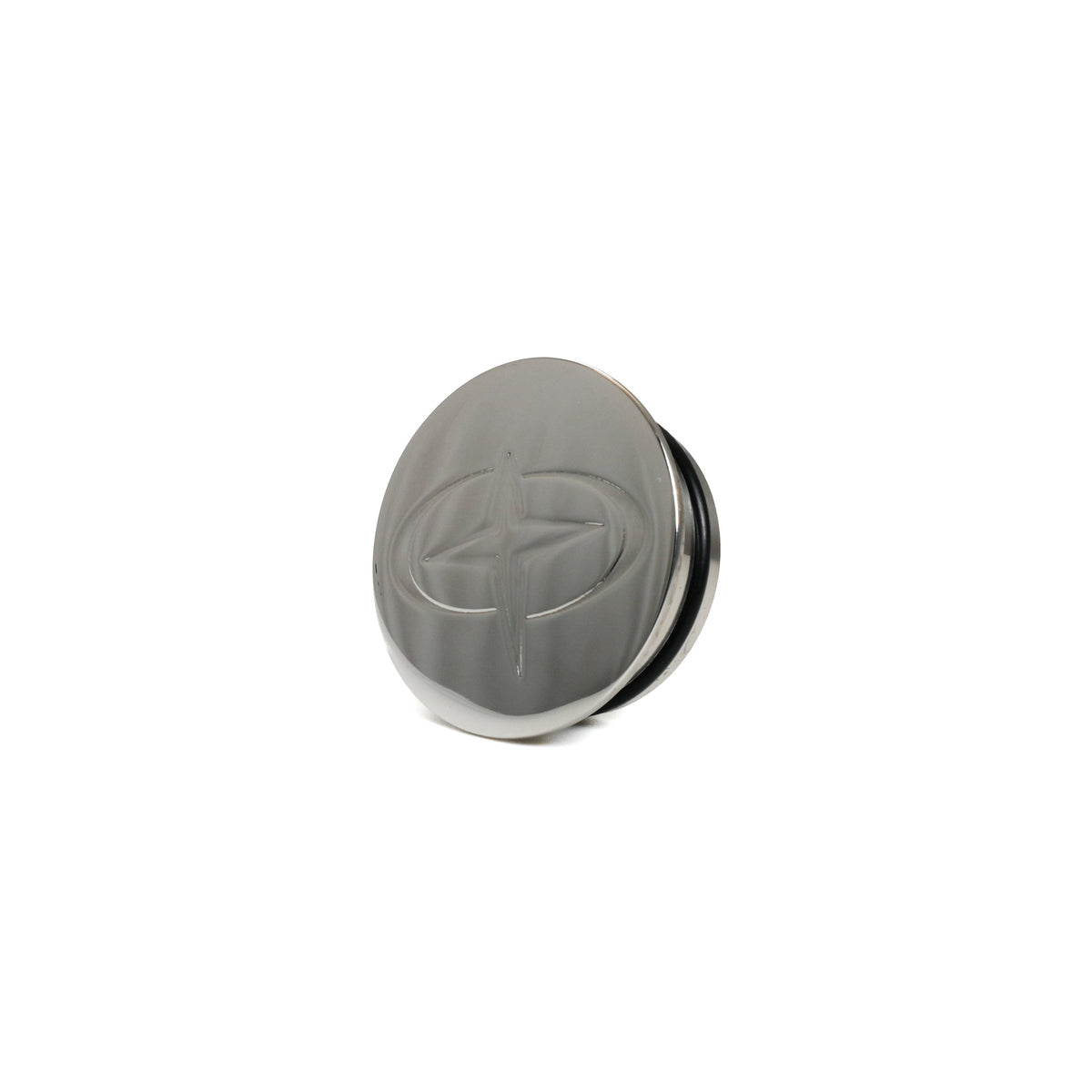 Knob Cap, Stainless Steel, GEM Logo – image 3
