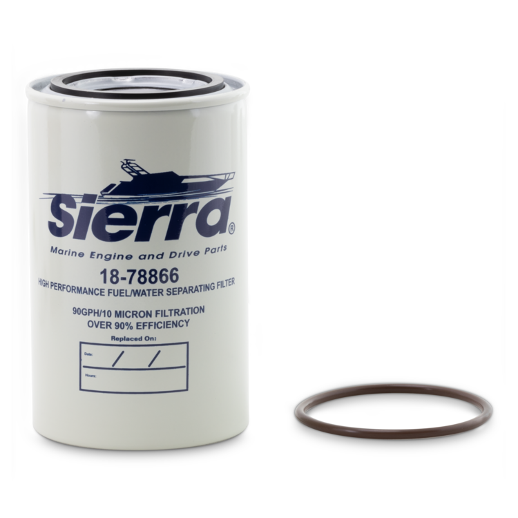 Sierra 10 Micron Fuel Filter/Water Separator – 18-78866