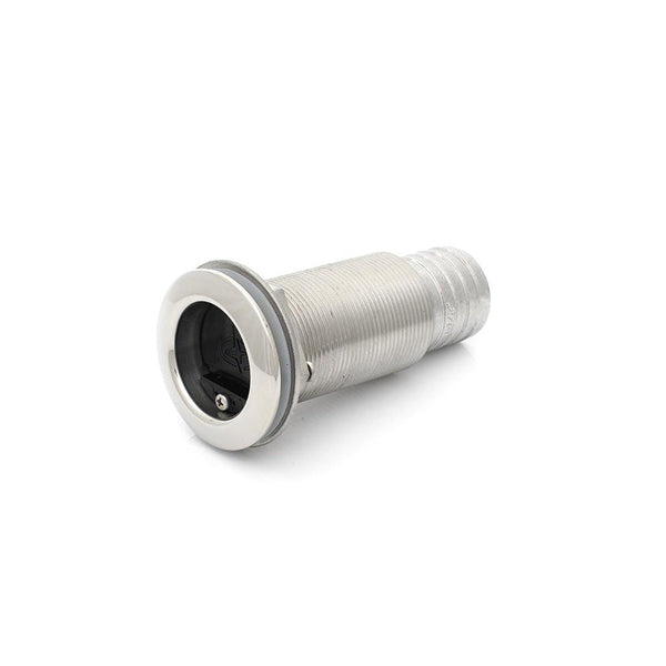 Thru Hull 1-1/2" NPS Barb w/ Flap