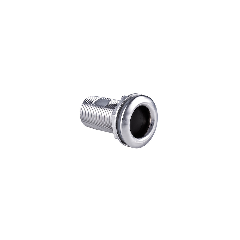 Thru Hull 1" NPS, 2.5" Long, Forged w/ Nut
