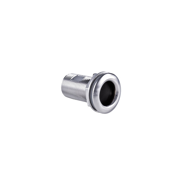 Thru Hull 1" NPT, 2.5" Long, Forged w/ Nut