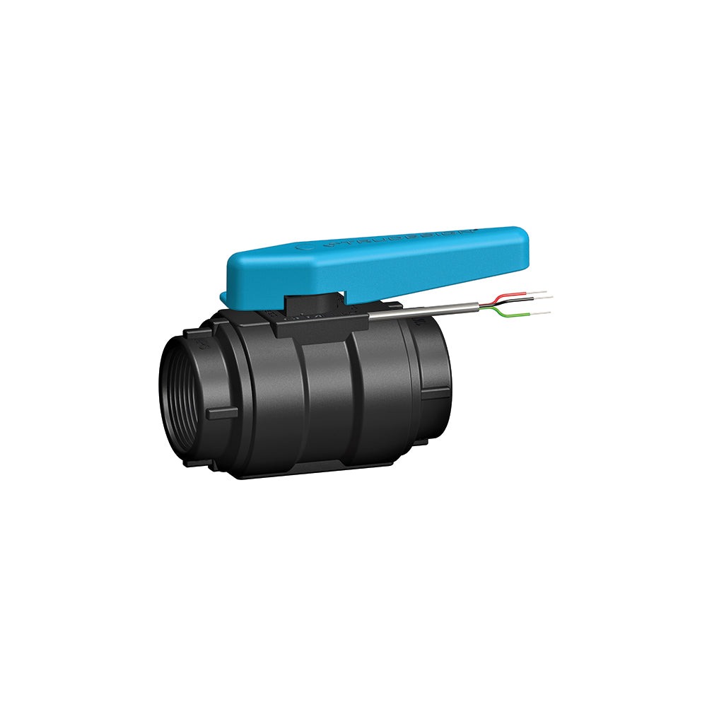 Ball Valve Position Monitored 1.5" (38.1mm) NPS, Black