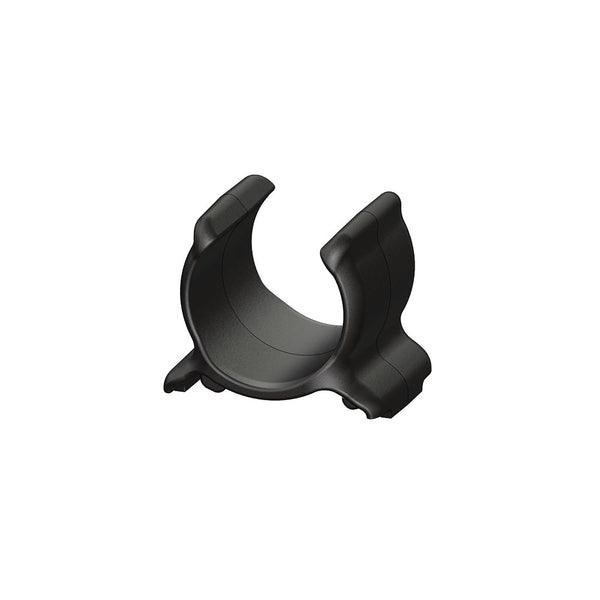 Saddle clip 0.5" (12.7mm), Black