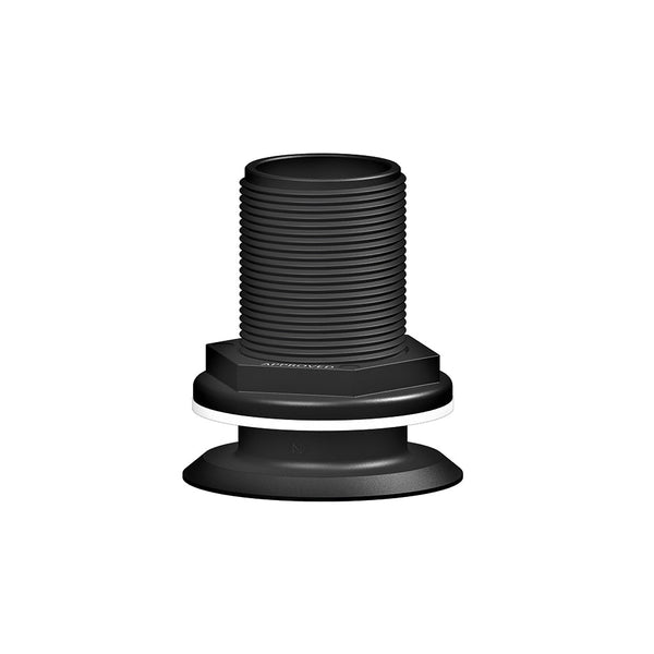 Thru-hull Recessed .5" (12.7mm) NPS, Black