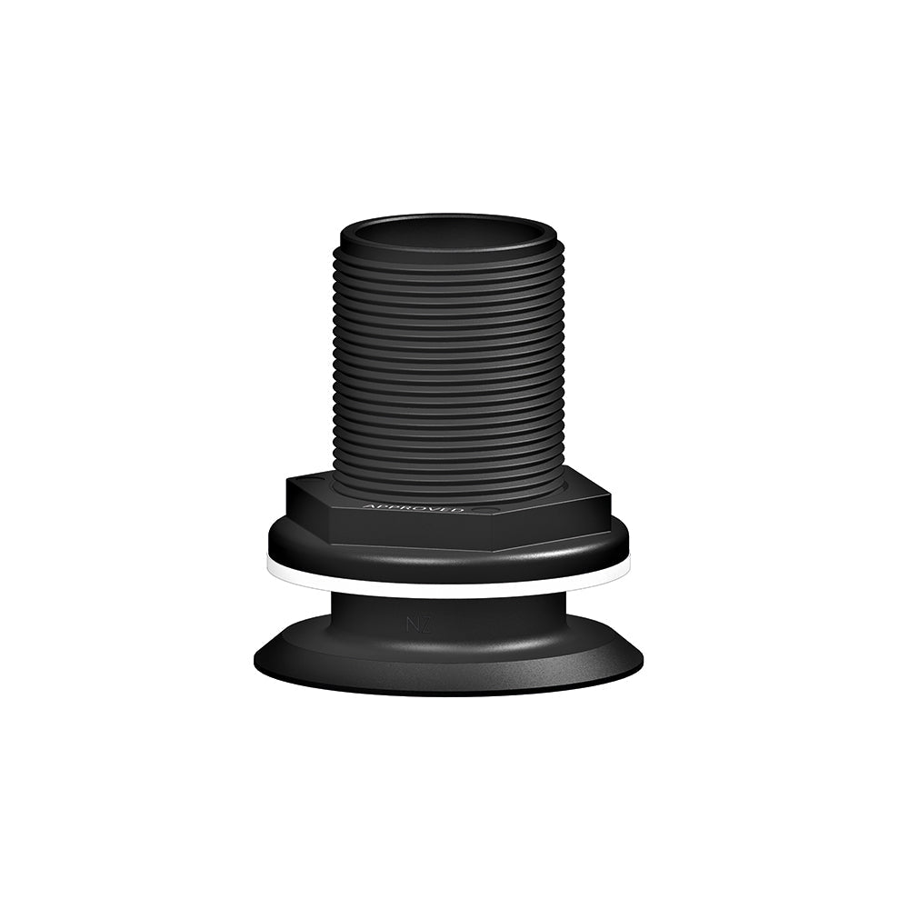 Thru-hull Recessed 1.25" (31.8mm) NPS, Black