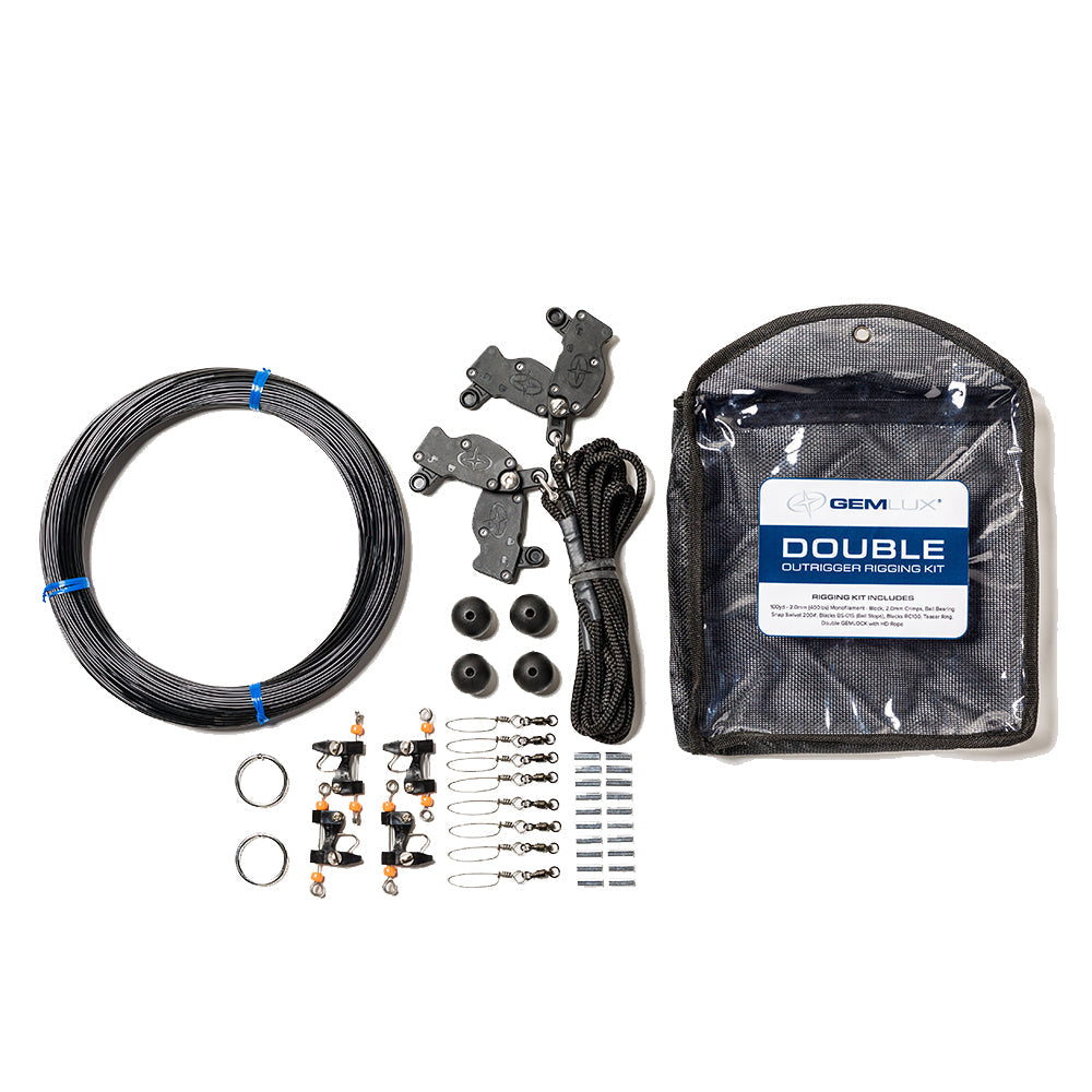 Double Outrigger Rigging Kit – Black