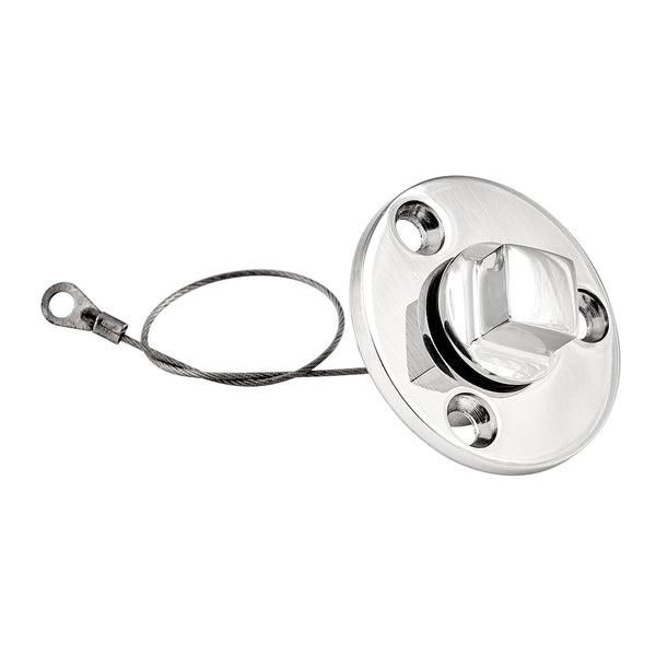 Garboard Boat Drain Plugs NPT With Lanyard