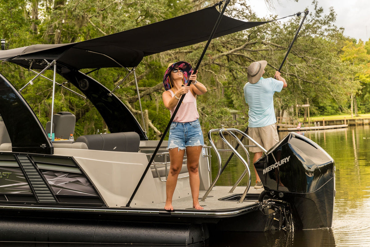 Pontoon Boat Sun Shade System – image 3