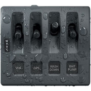 Blue Sea Systems WeatherDeck Waterproof 4-Position Switch Panel – 4305 – image 2