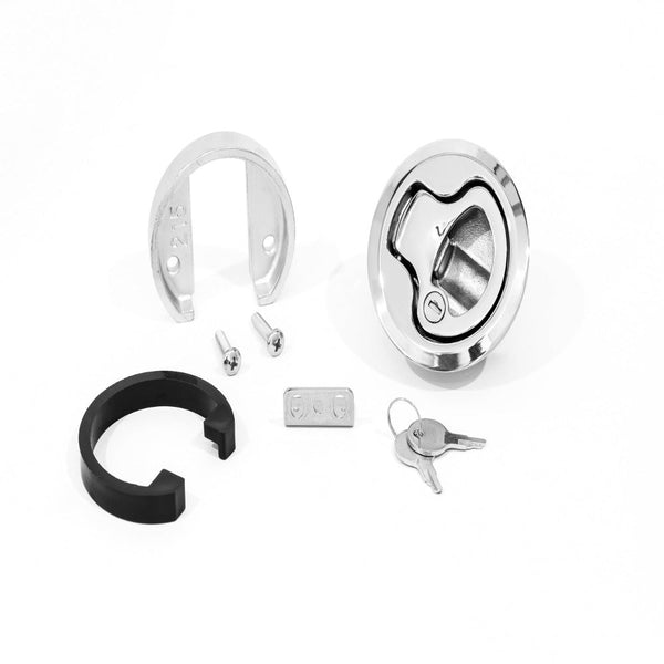 2.5" Slam Latch Locking, Beveled Face, Kit
