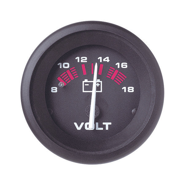 Sierra Amega Series Voltmeter Gauge 8-18V – 57901P
