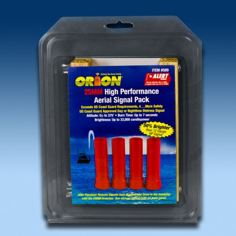 Orion 25mm High Performance Red Aerial Signal Pack – 589