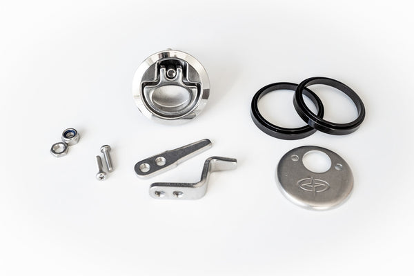 2" Compression Latch Non-Locking, Reversible Handle, Cam Kit