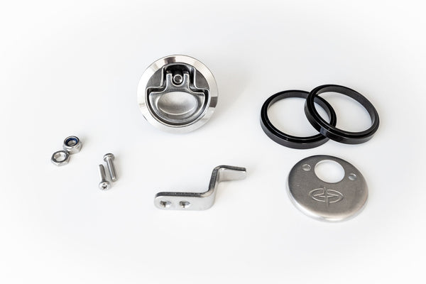 2" Compression Latch Non-Locking, Reversible Handle, Offset Cam Kit