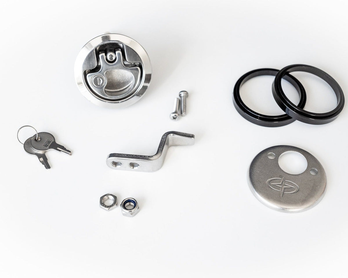 2" Compression Latch Locking, Reversible Handle, Offset Cam Kit