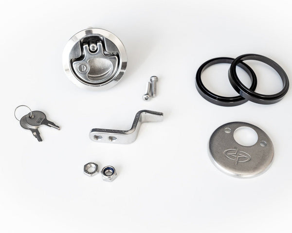2" Compression Latch Locking, Reversible Handle, Offset Cam Kit