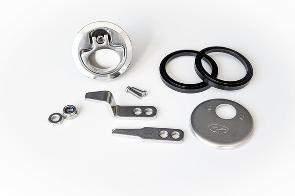 2.5" Compression Latch Non-Locking, Reversible Handle, Cam Kit