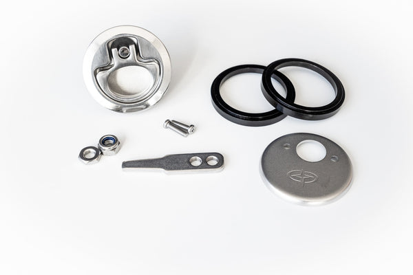 2.5" Compression Latch Non-Locking, Reversible Handle, Straight Cam Kit