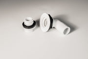 Cooler Drain, 1", Short Body, 90 Deg, w/ Plug – image 4
