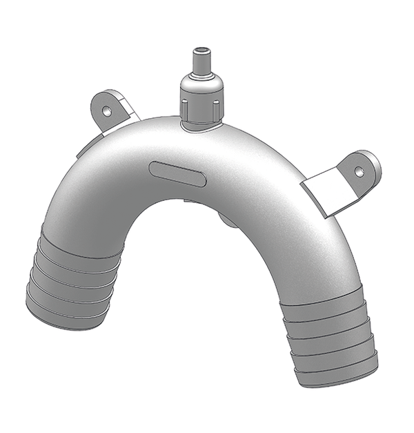 Vented Loop 1.5" (38.1mm), White