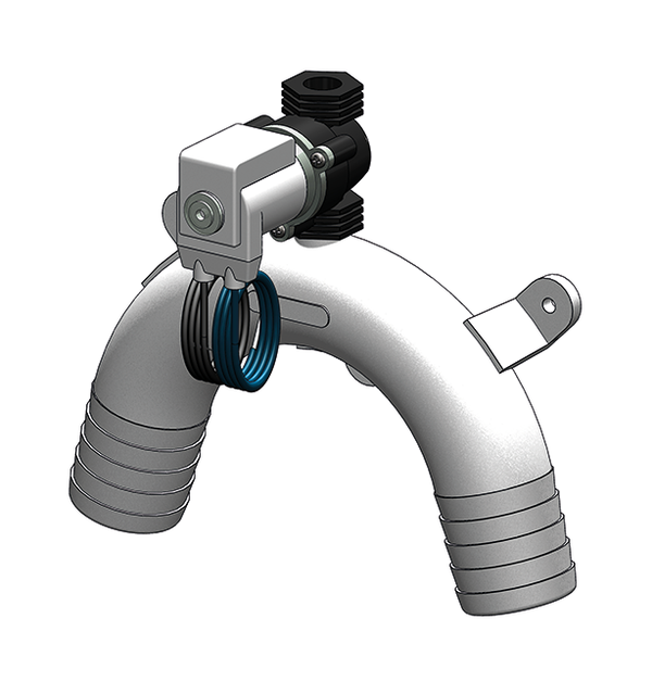 Vented Loop w Solenoid 12VDC 1.5" (38.1mm)