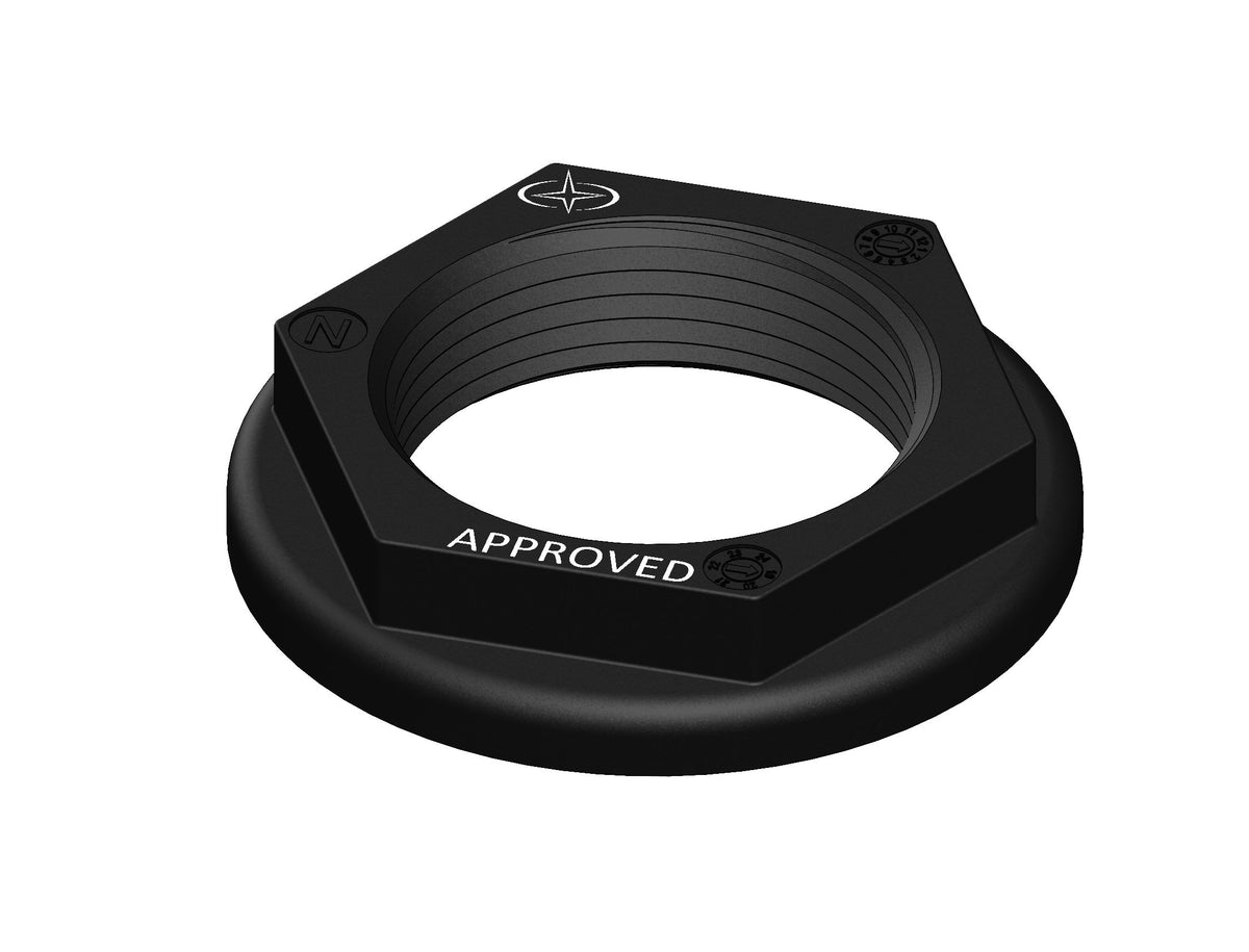 Nut Backing 1.25" (31.8mm) NPS Black