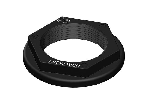Nut Backing 2" (50.8mm) NPS Black