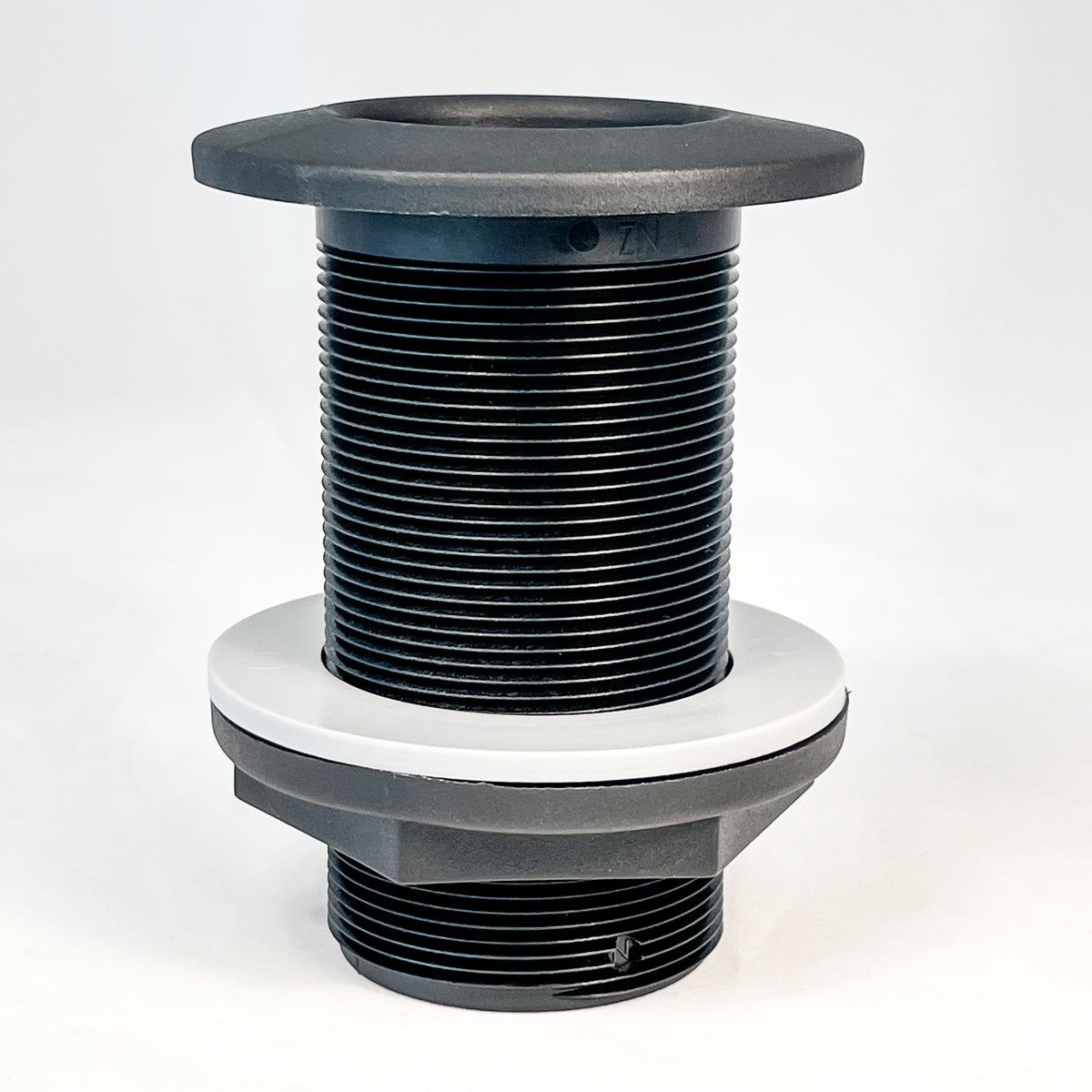 Thru-hull Domed 2" (50.8mm) NPS, 4.5" (114.3mm) Long, Black