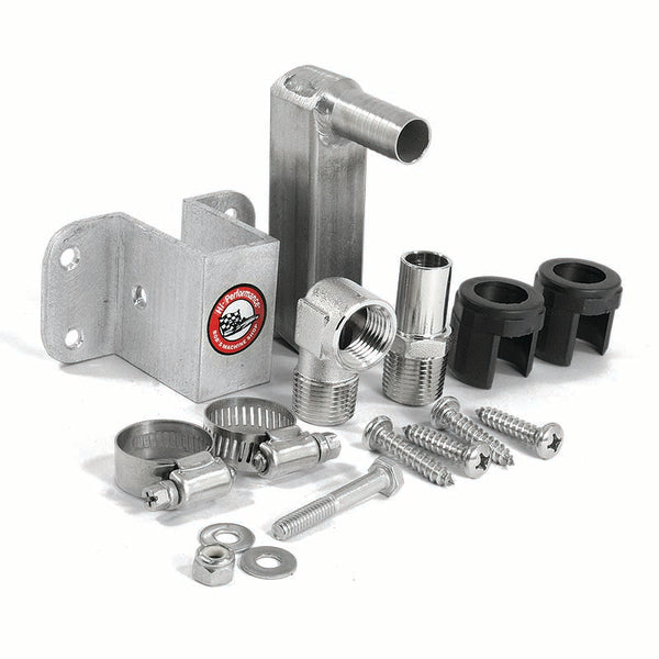 Bob's Machine Shop Transom mounted water pickup - 90 degree