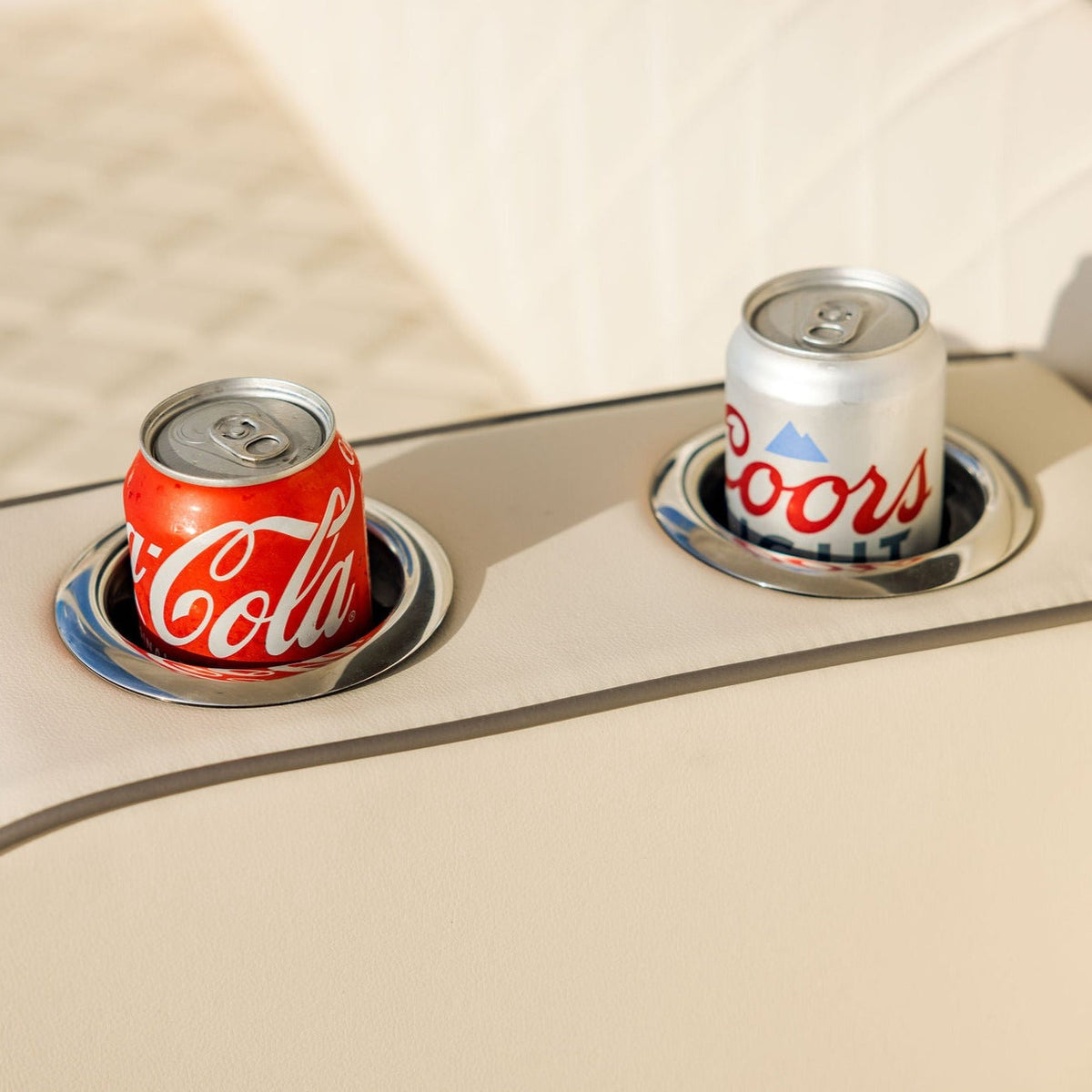 Stainless Steel Bluewater Boat Cup Holder without Drain – image 3