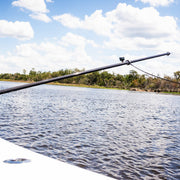 Heavy Duty Dredge Boom, fixed 11ft, for #6 butt, with safety tie back