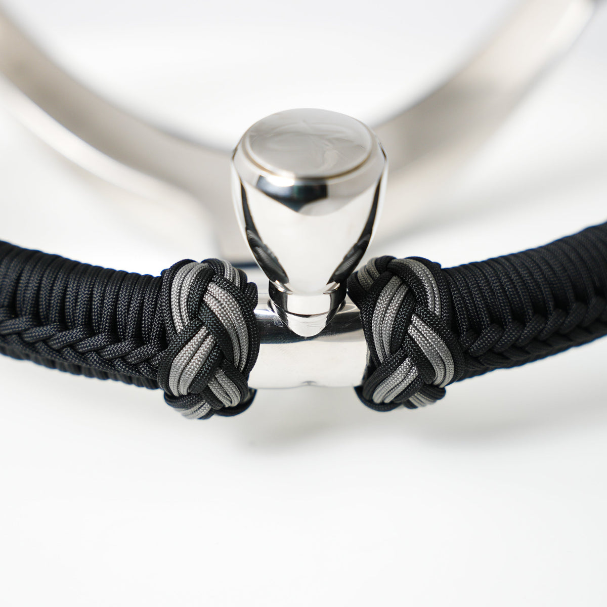 Capt. Hunter's Nautical Creations Paracord Wrapped, 13-1/2" Wheel w/ Knob – image 3