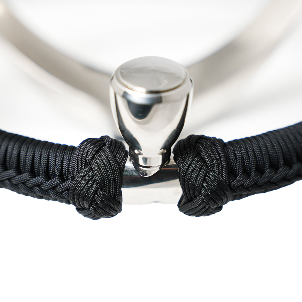 Capt. Hunter's Nautical Creations Paracord Wrapped, 13-1/2" Wheel w/ Knob – image 5
