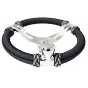 Capt. Hunter's Nautical Creations Paracord Wrapped Belloca Wheel – Gray