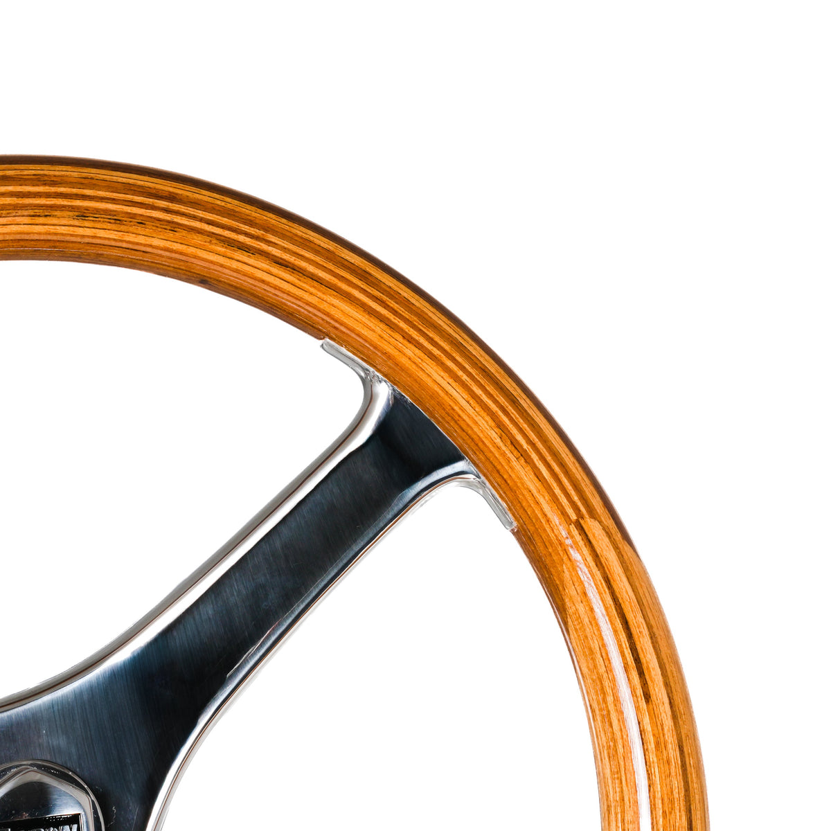 Edson Teak Steering Wheel – image 2