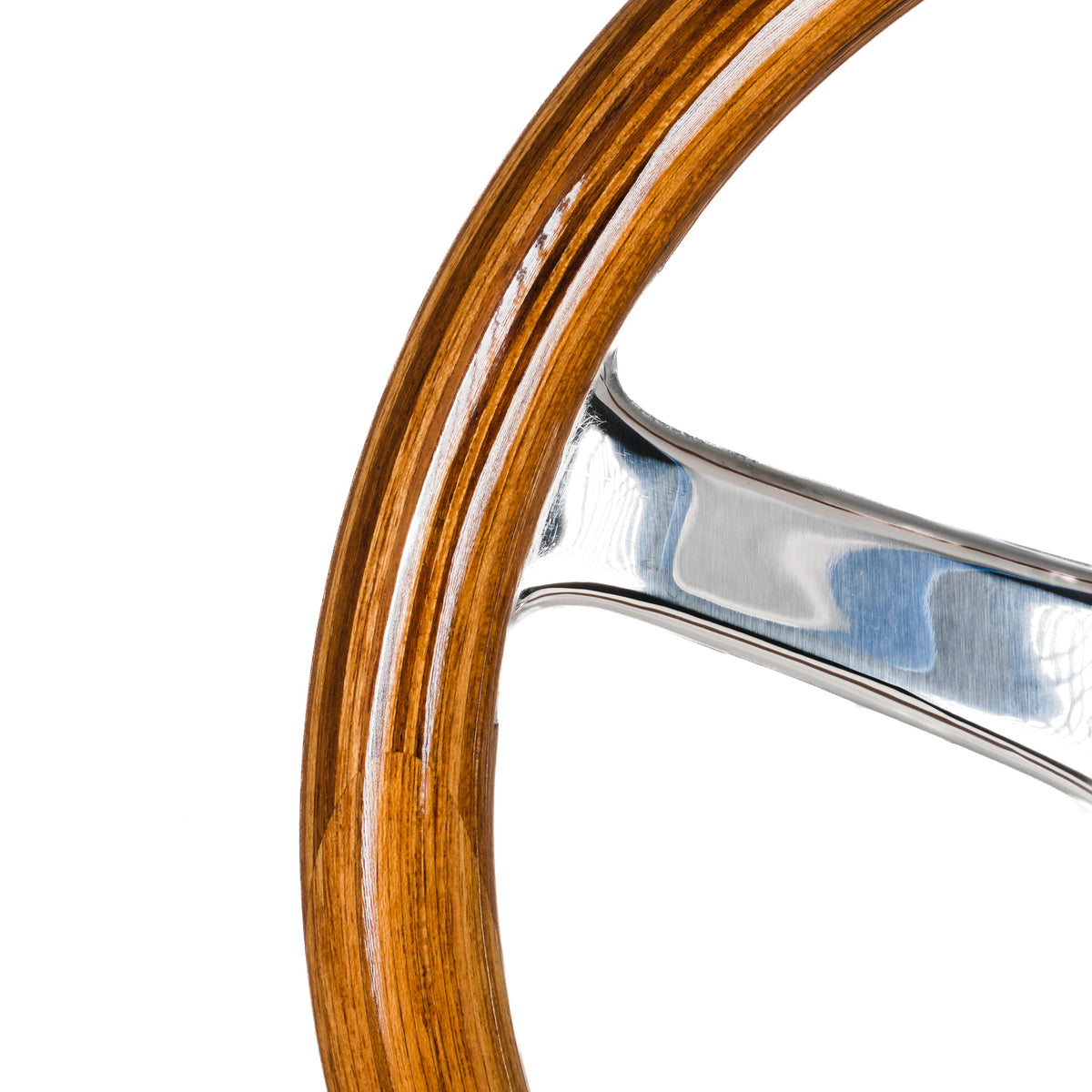 Edson Teak Steering Wheel – image 3