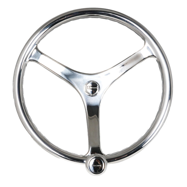 Edson Polished Stainless Steering Wheel- 1710ST