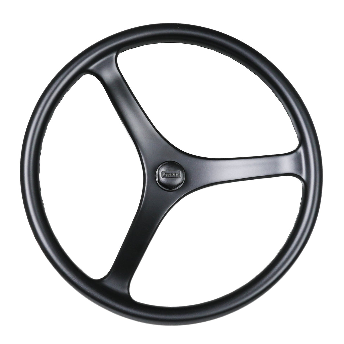 Edson Special Ops Steering Wheel 1710BL – 13" PowerWheel / Powedercoated Black Nut / No Knob