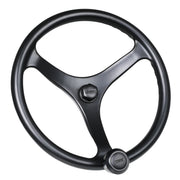 Edson Special Ops Steering Wheel 1710BL – 13" PowerWheel / Powedercoated Black Nut / PowerKnob