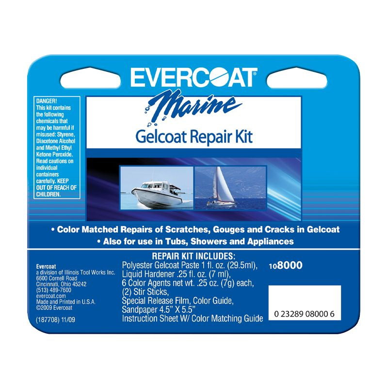 Evercoat Gelcoat Repair Kit – 108000