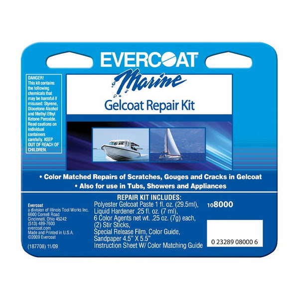 Evercoat Gelcoat Repair Kit – 108000