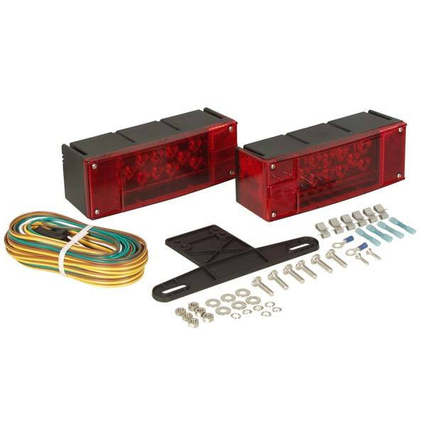 SeaVolt LED Low Profile Rectangle Trailer Light Kit – 59740