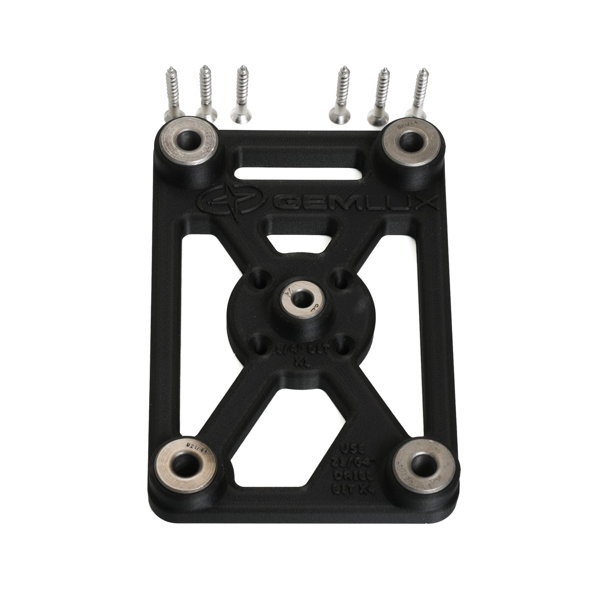 Drill Template, 3D with bushings, for Bluewater/Deluxe Base