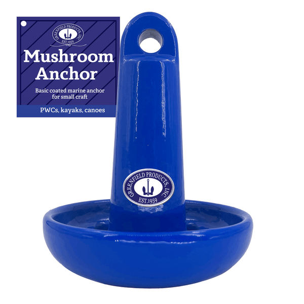 Greenfield Mushroom Anchor 15 lb Royal Blue – 515-R