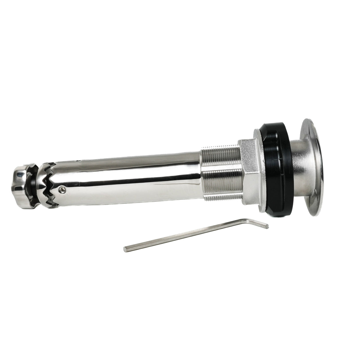 ROD HOLDER 0 DEG LARGE TEAKSAVER, LOCKABLE SWIVEL, BLACK SPLINED ADAPTER – image 4