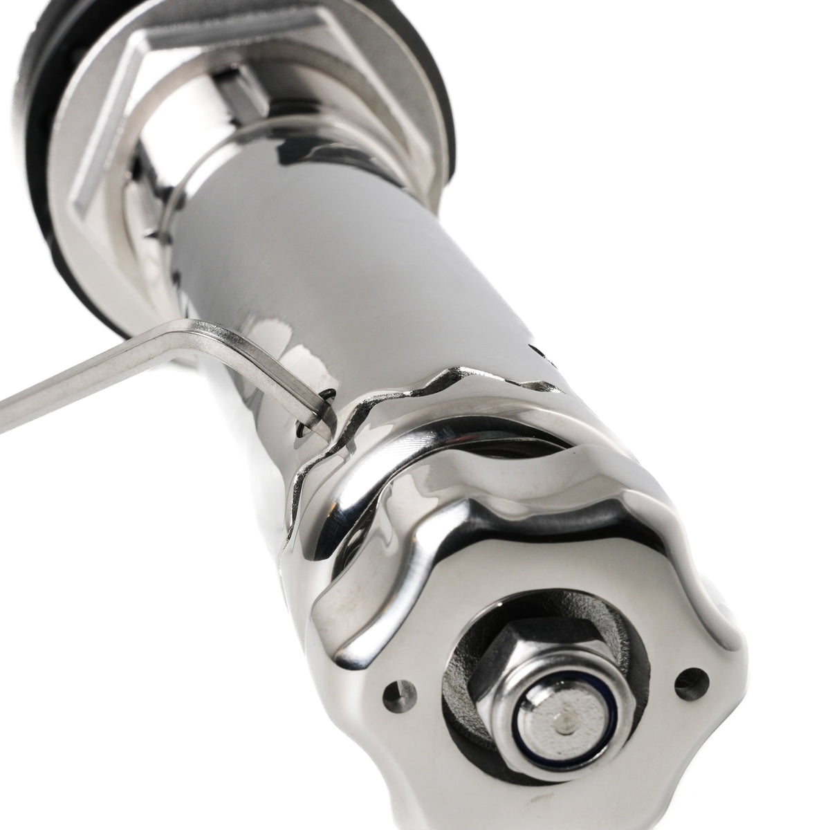 ROD HOLDER 0 DEG LARGE TEAKSAVER, LOCKABLE SWIVEL, BLACK SPLINED ADAPTER – image 3