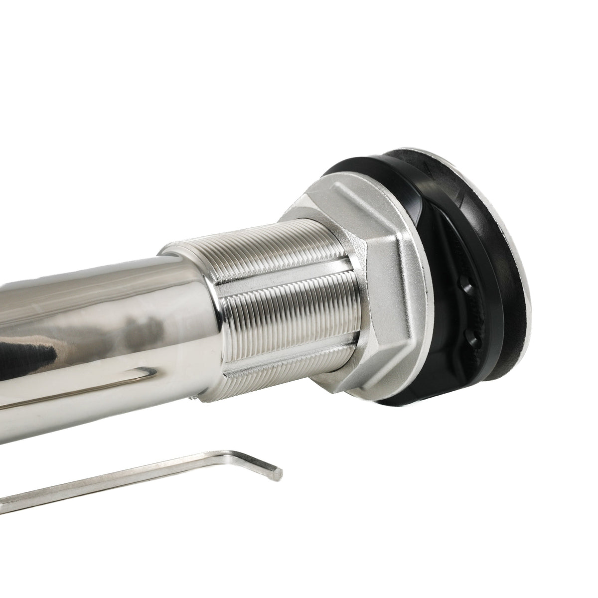 ROD HOLDER 15 DEG LARGE TEAKSAVER, LOCKABLE SWIVEL, BLACK SPLINED ADAPTER – image 4